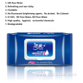 80 Pieces Pure Water Nonwoven Disposable Wet Wipes